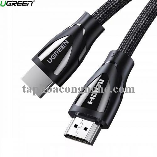 Ugreen 80404 3M 2.1 8K 60Hz 48Gbps 4k 120 hz màu đen Cáp HDMI 2.1 độ phân giải siêu Cao HD140 30080404
